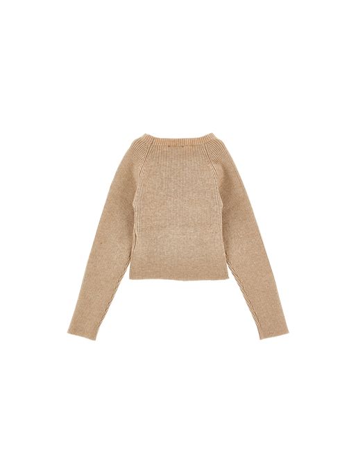 Minipull, bambina, con manica raglan. MONNALISA | 49H605 80610003
